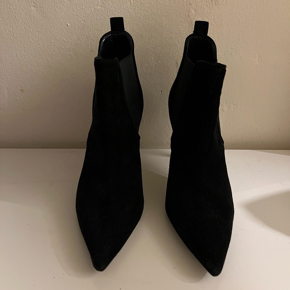 Manolo Blahnik Black Ankle Boots